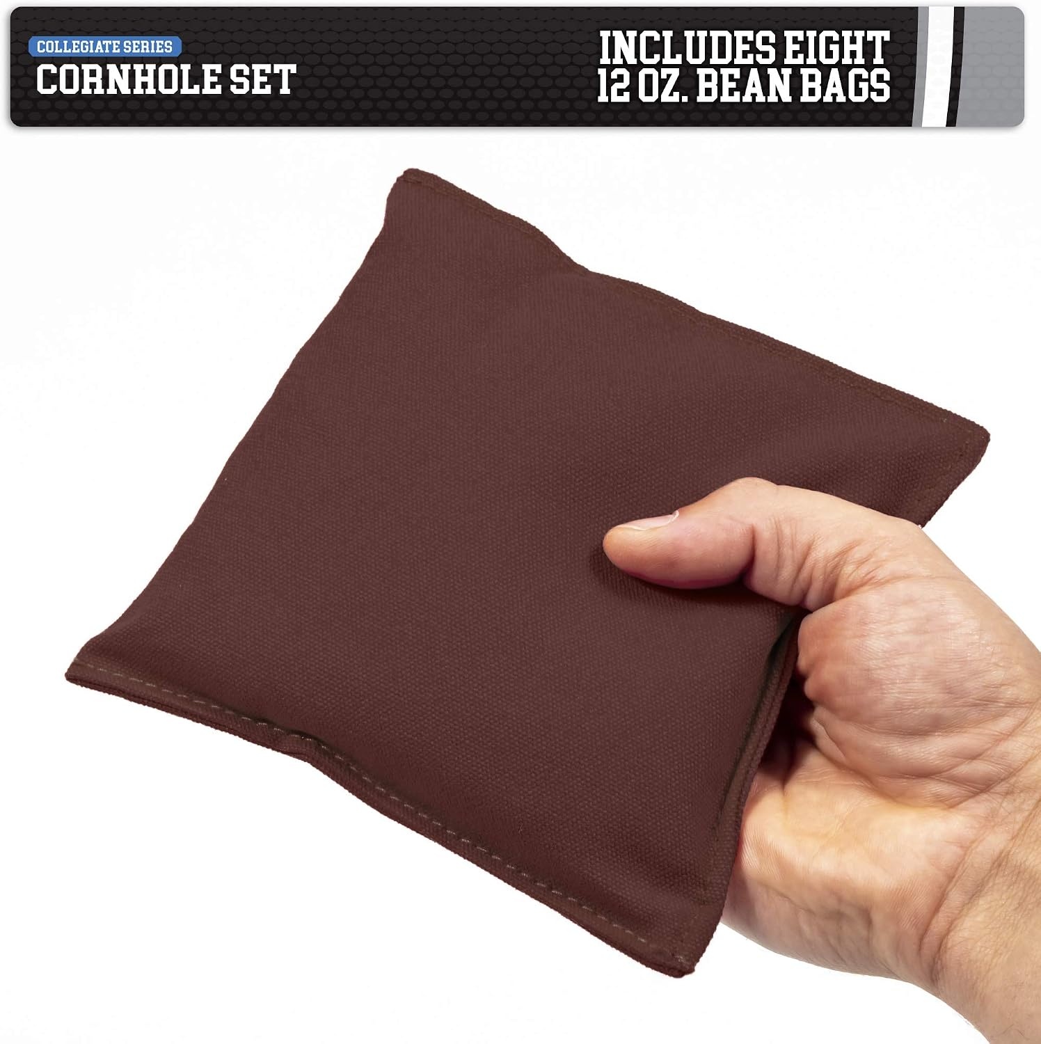 Wild Sports NCAA 2′ x 3′ MDF Deluxe Cornhole Set – with Corners and Aprons(Iowa Hawkeyes)