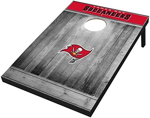 Wild Sports 2’x3′ MDF Wood NFL Cornhole Set(Tampa Bay Buccaneers)