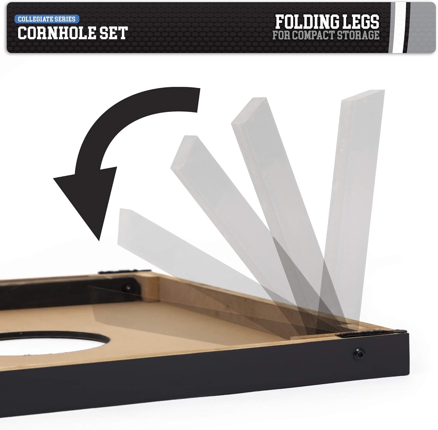 Wild Sports 2’x3′ MDF Wood NFL Cornhole Set(Jacksonville Jaguars)