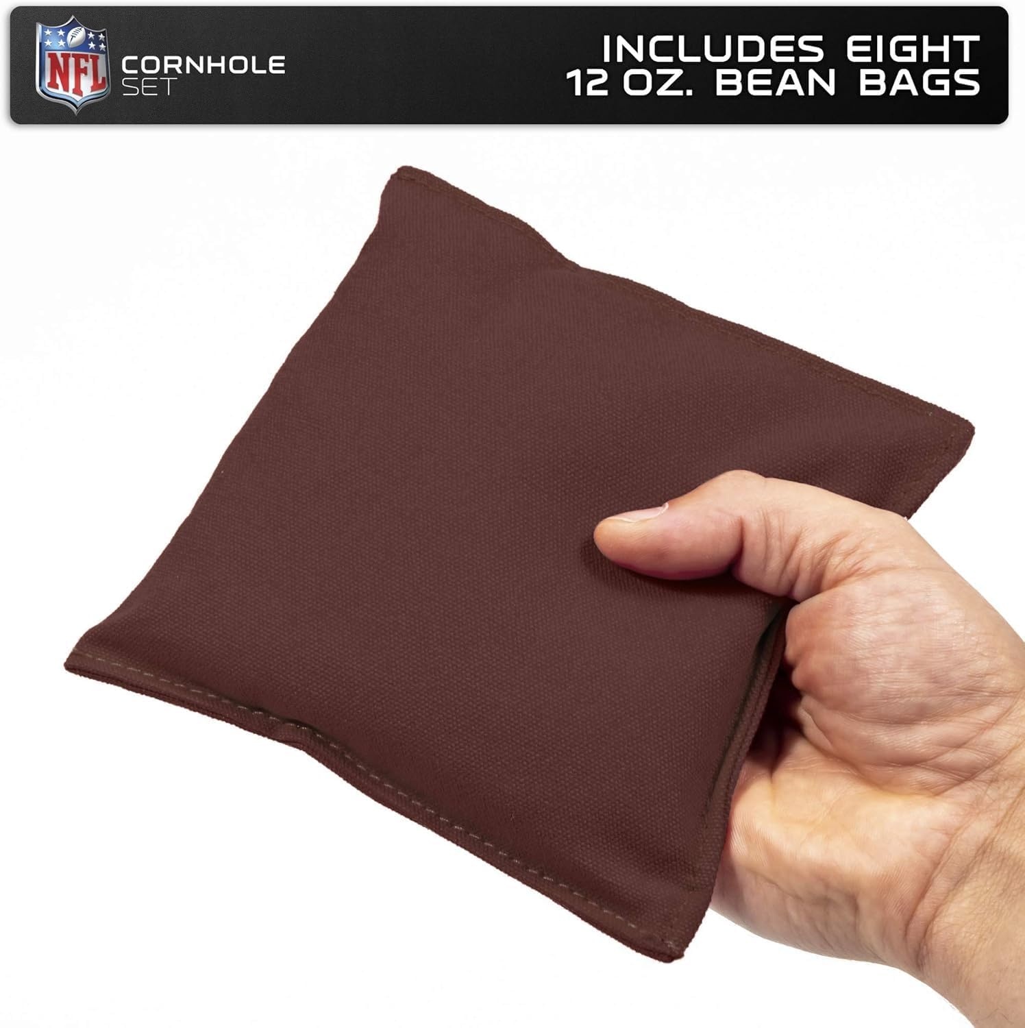 Wild Sports NFL 2′ x 3′ MDF Deluxe Cornhole Set – with Corners and Aprons(Houston Texans)