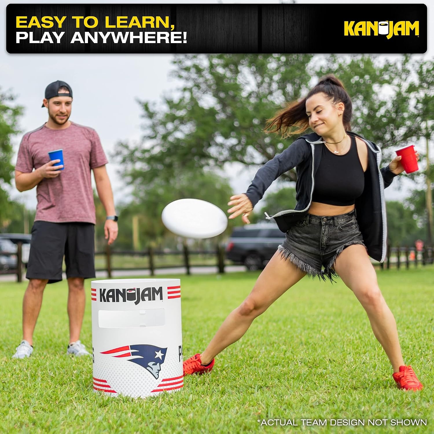 Kan Jam NFL Direct Print Disc Throwing Game(Seattle Seahawks)